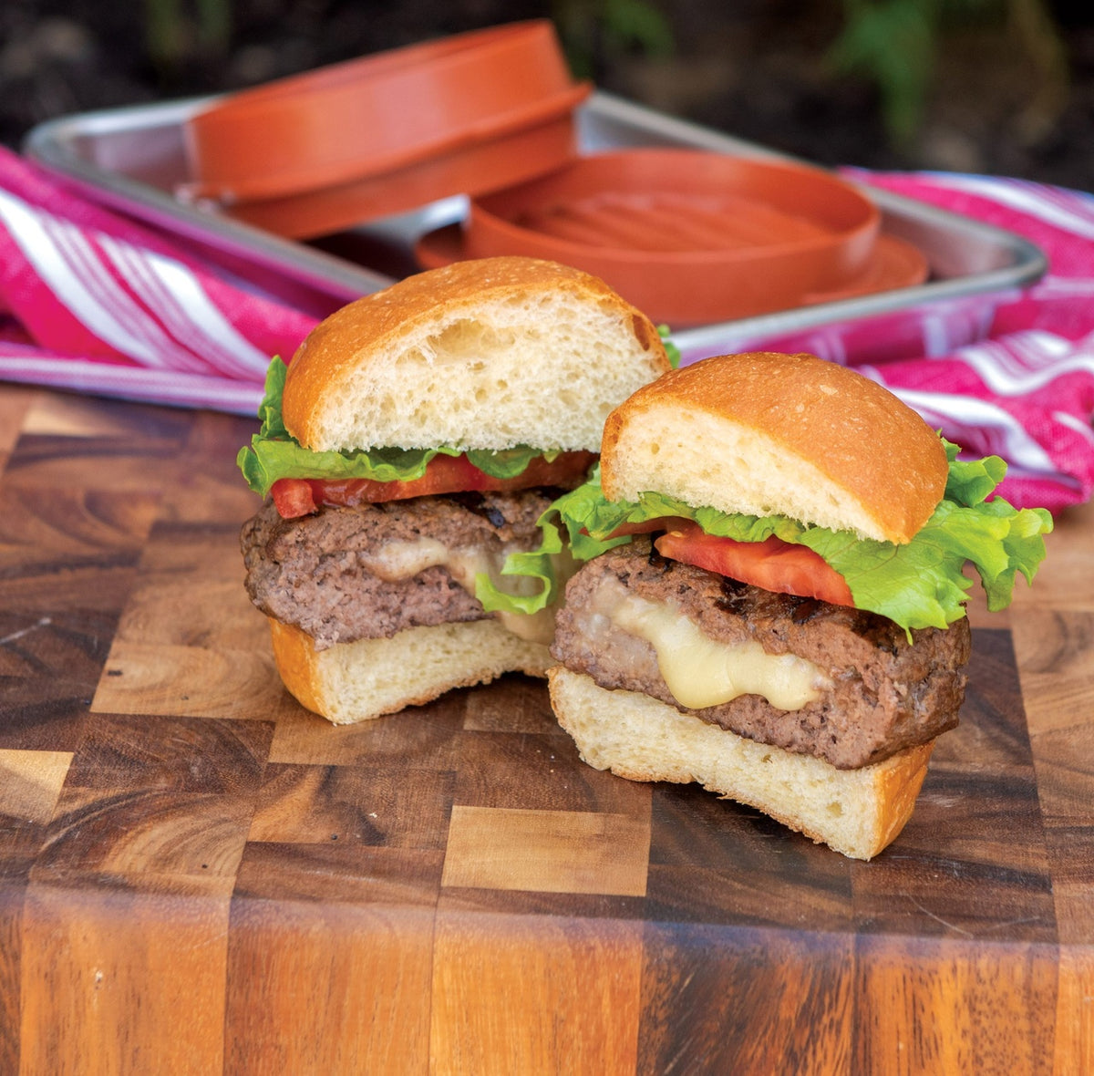 *Nordic Ware Stuffed Burger Maker and Patty Press