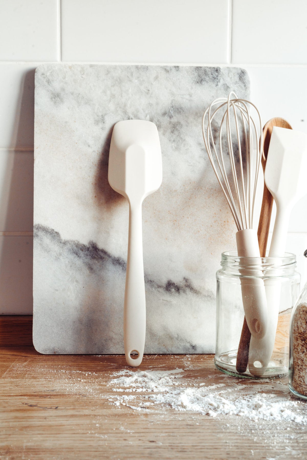 Heirol Spatula/Sked Royal Pearl Silikon