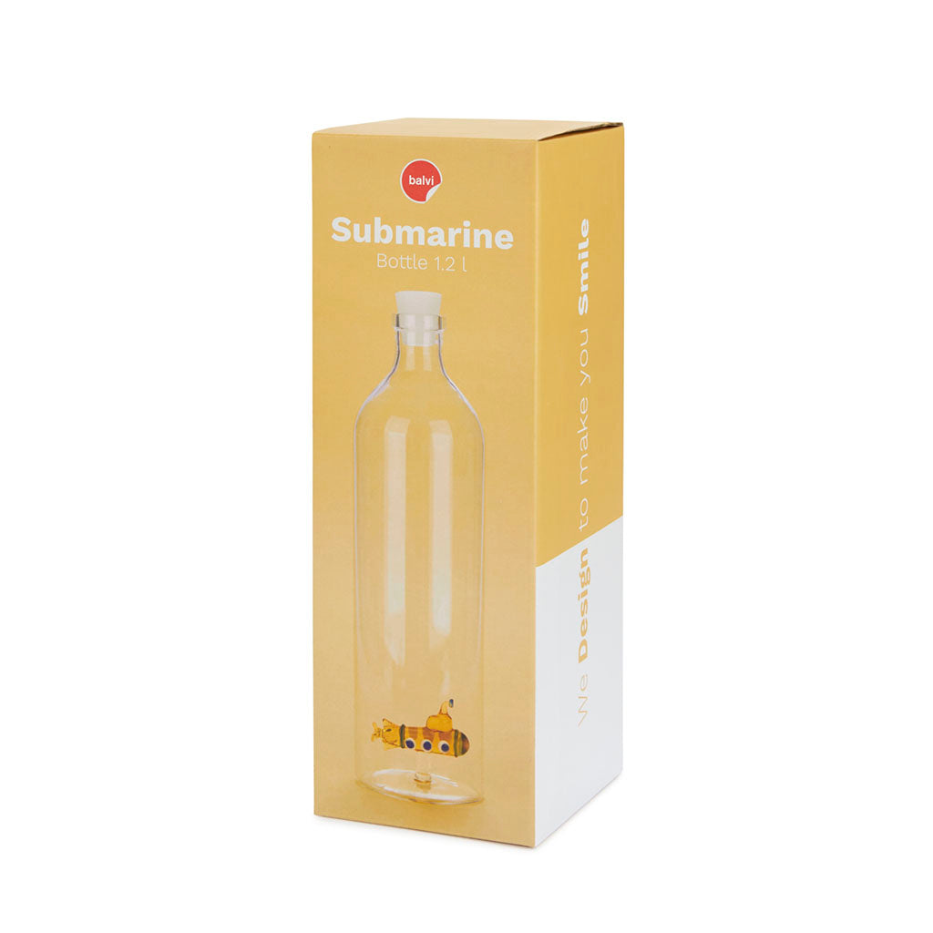 Flaska Atlantis, Ubåt, 1,2l, Borosilikatglas