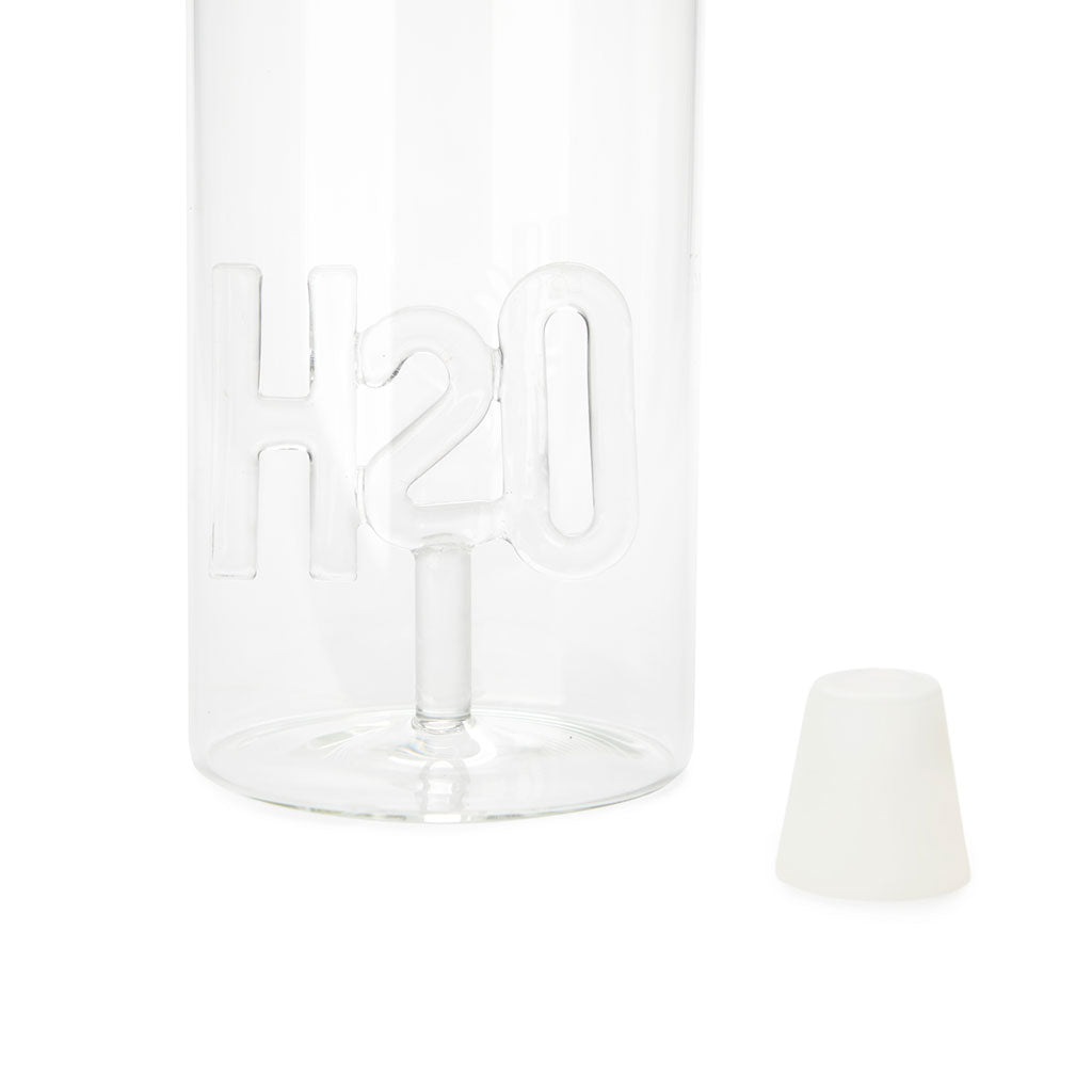 Flaska H2O, 1,2l, Borosilikatglas