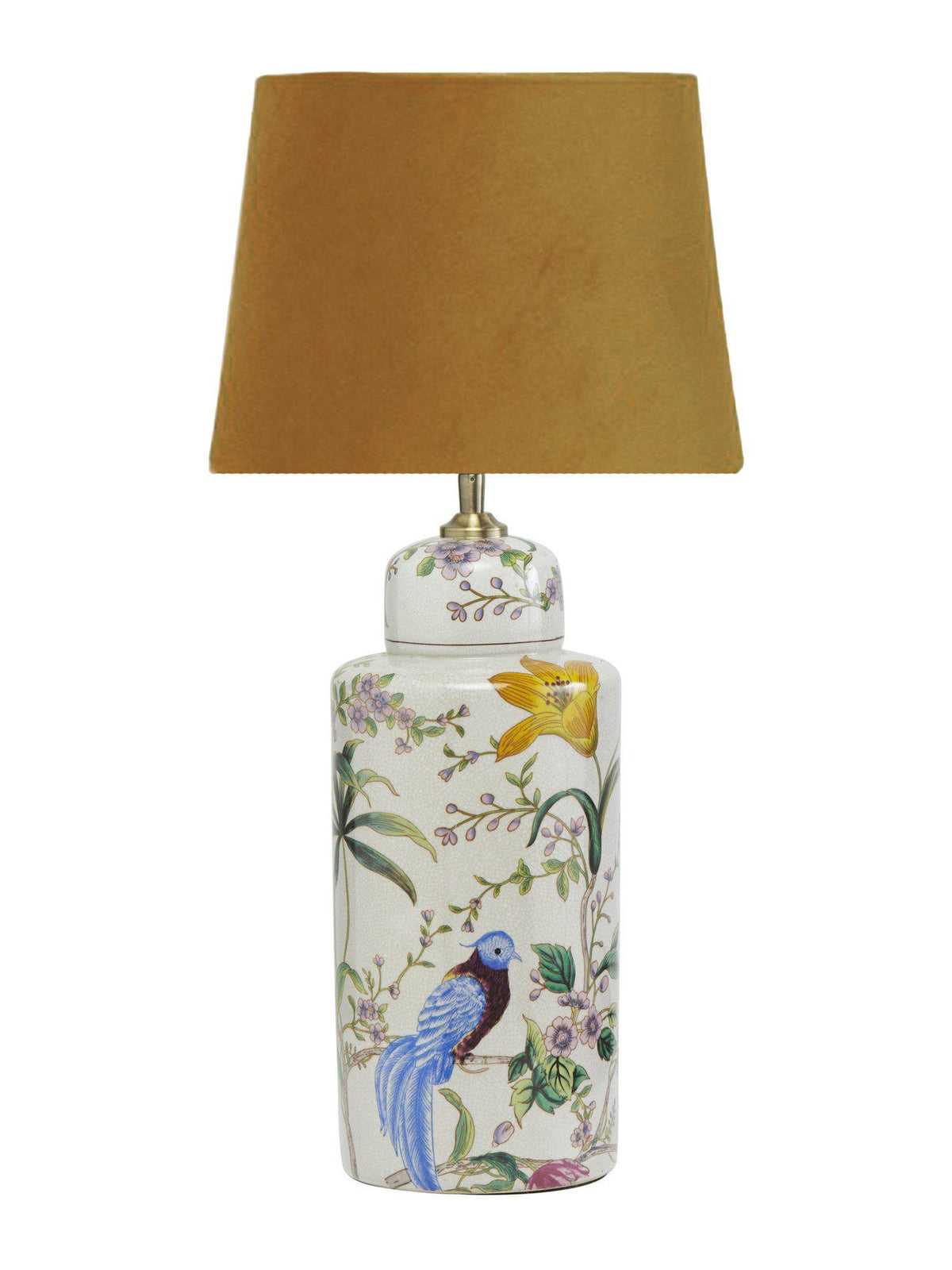Li Na Bordslampa – Ockra Ceramic 63cm