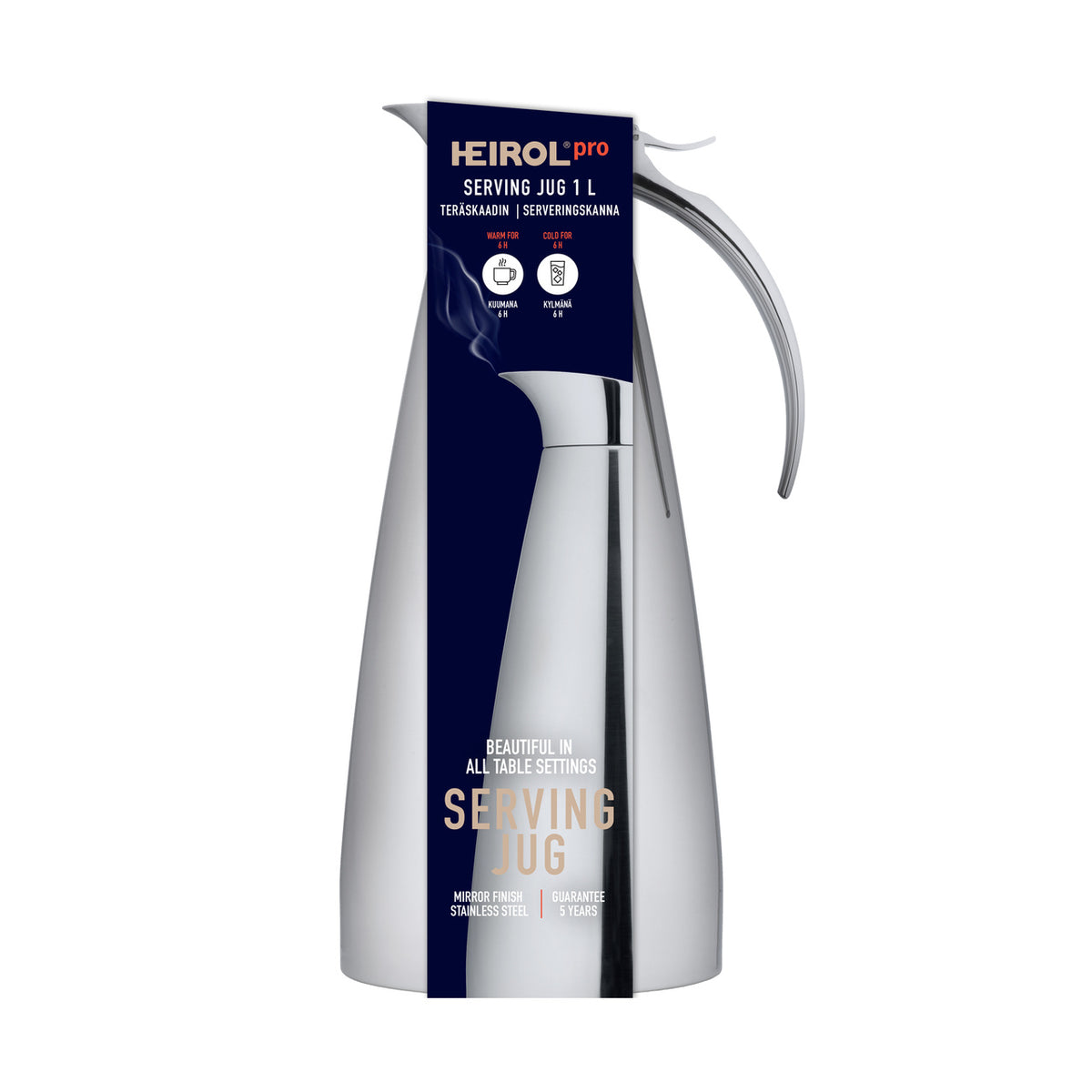 Heirol Termoskanna Rostfritt Stål 1 liter