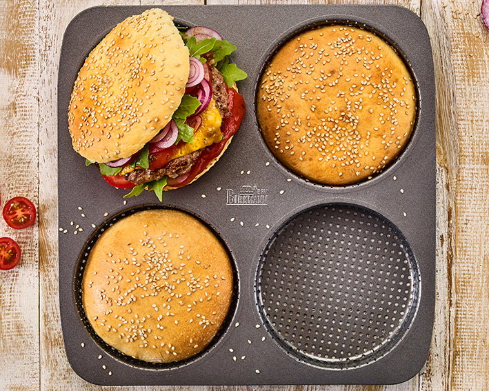 Birkmann Plåt Hamburgebröd Perforerad 6 st