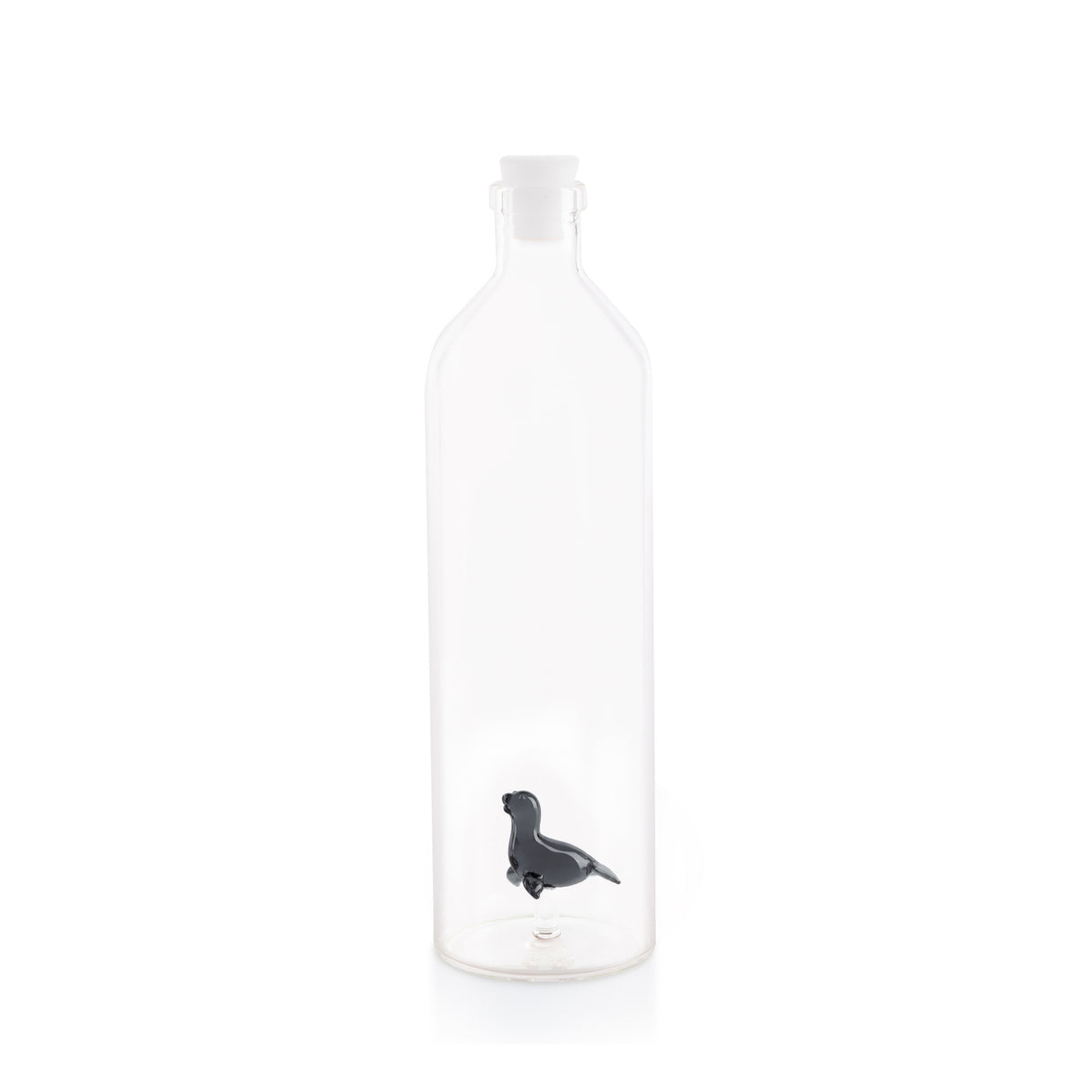Flaska Atlantis, Grå Säl 1,2l, Borosilikatglas