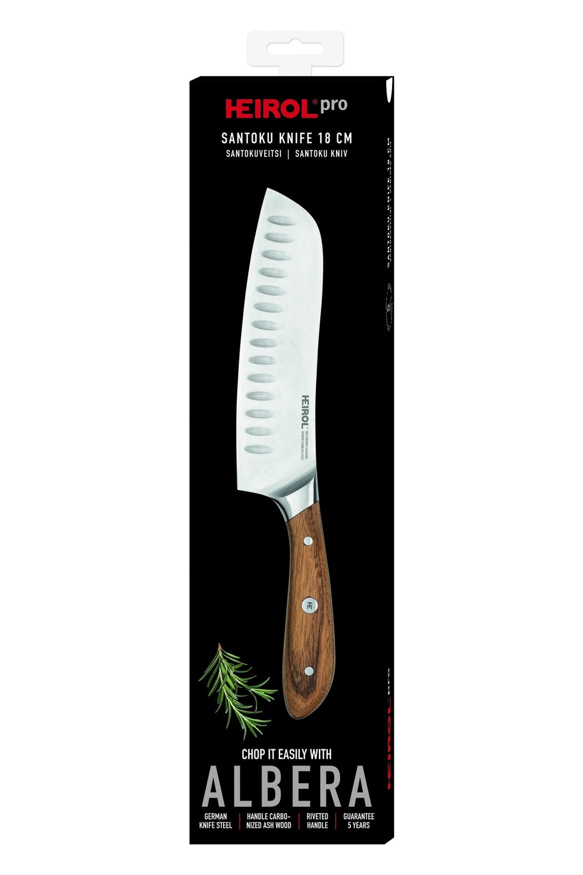 Heirol Santokukniv Albera 18 cm