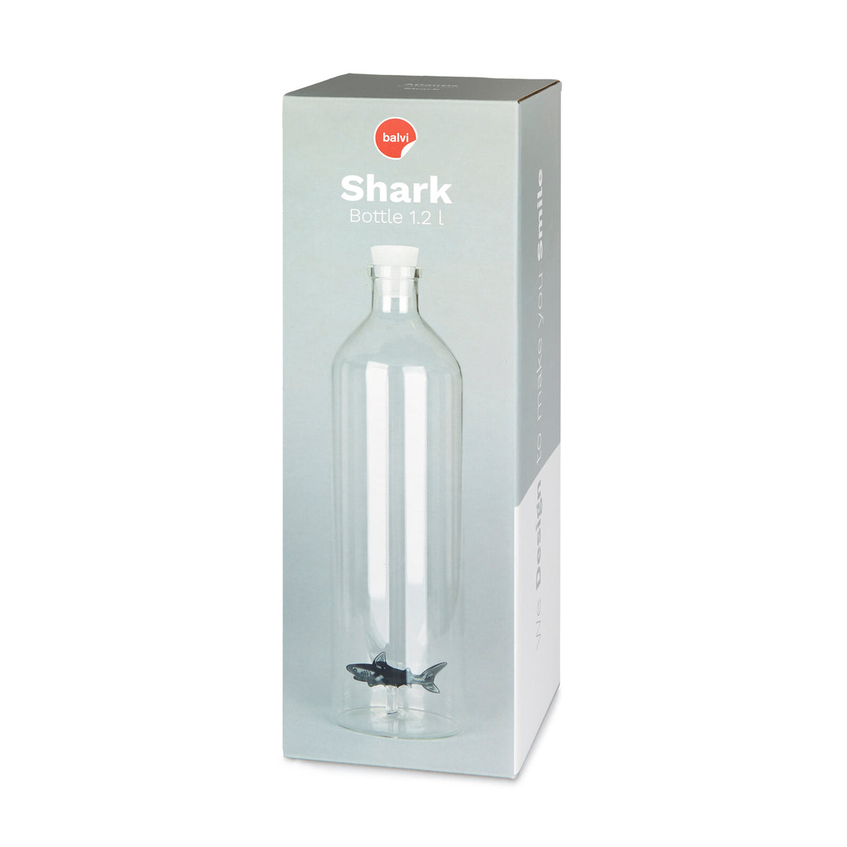 Flaska Atlantis, Haj 1,2l, Borosilikatglas