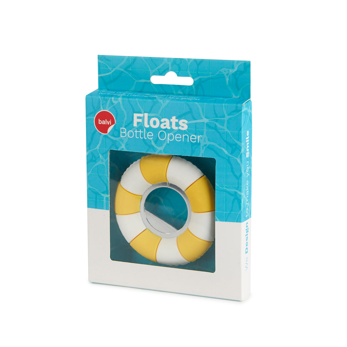 Flasköppnare Floats, Gul