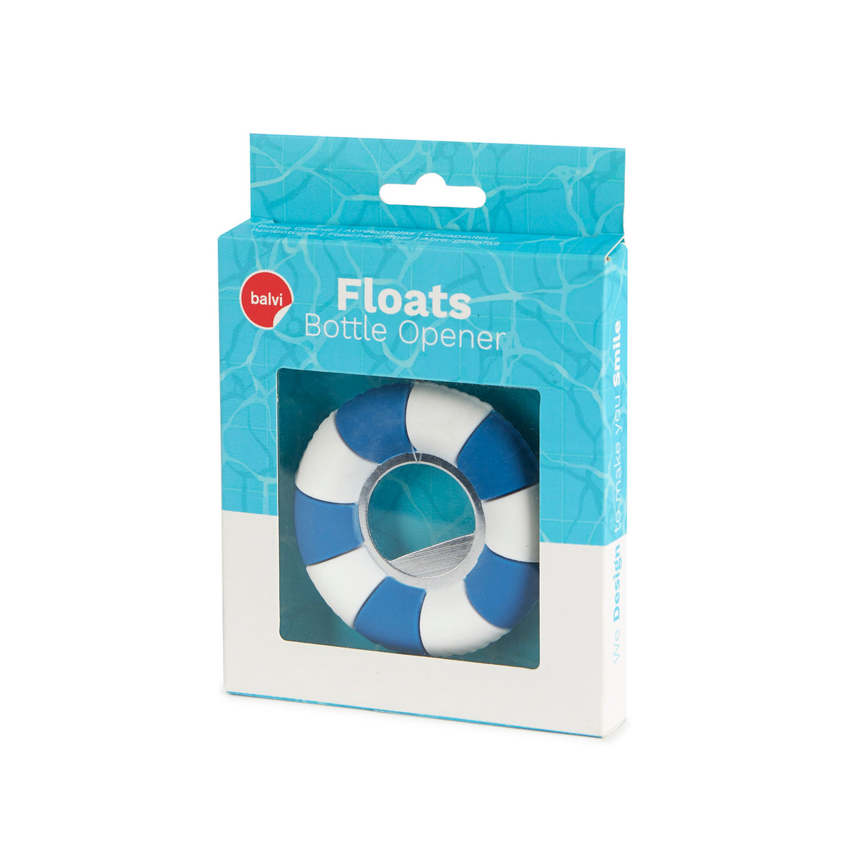 Flasköppnare Floats, Blå