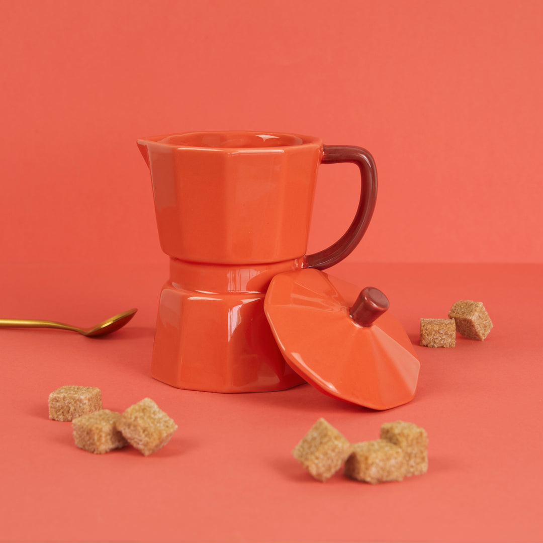Mug Moka Röd 350 ml, Keramik