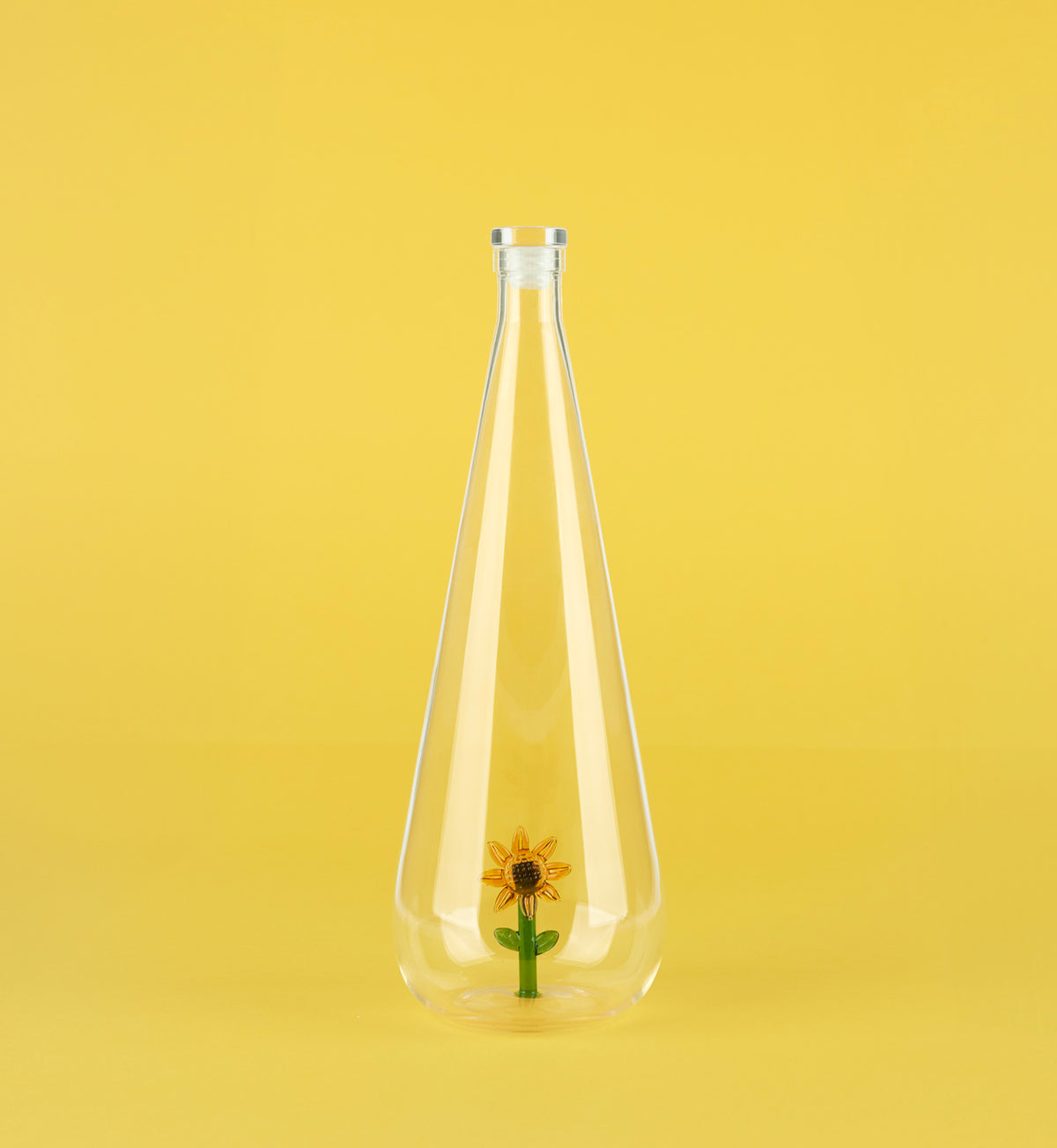 Flaska Botanical Solros 1,0l, Borosilikatglas