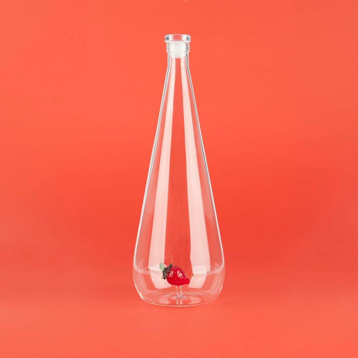 Flaska Botanical Jordgubbe 1,0l, Borosilikatglas