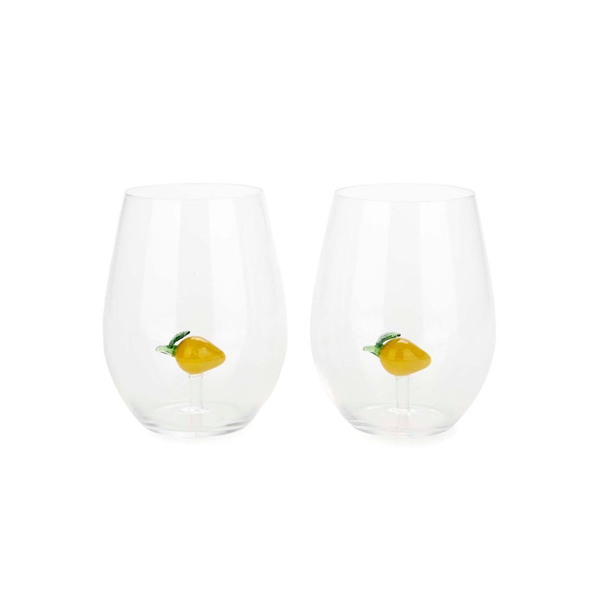 Dricksglas Botanical, Citron, set med 2