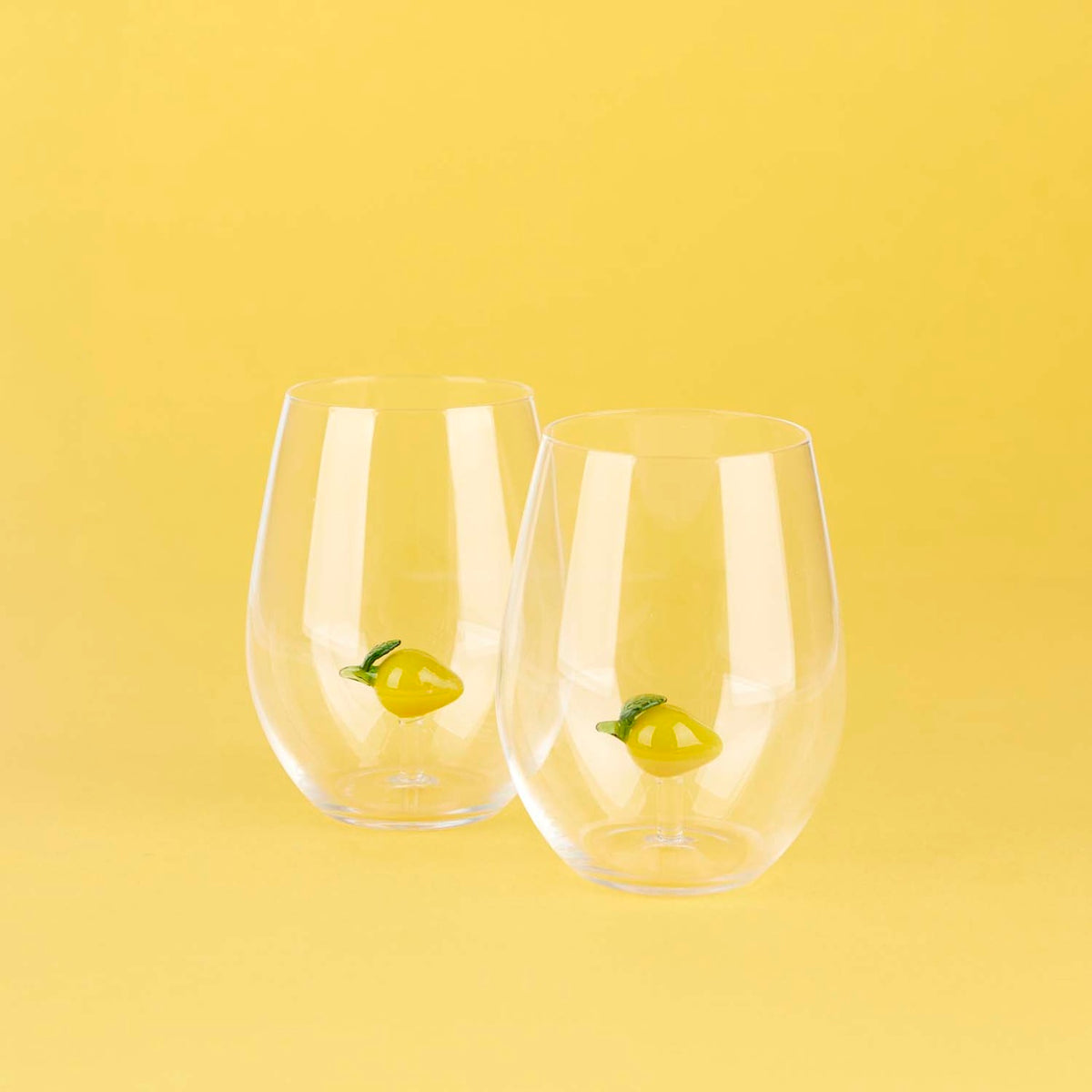 Dricksglas Botanical, Citron, set med 2