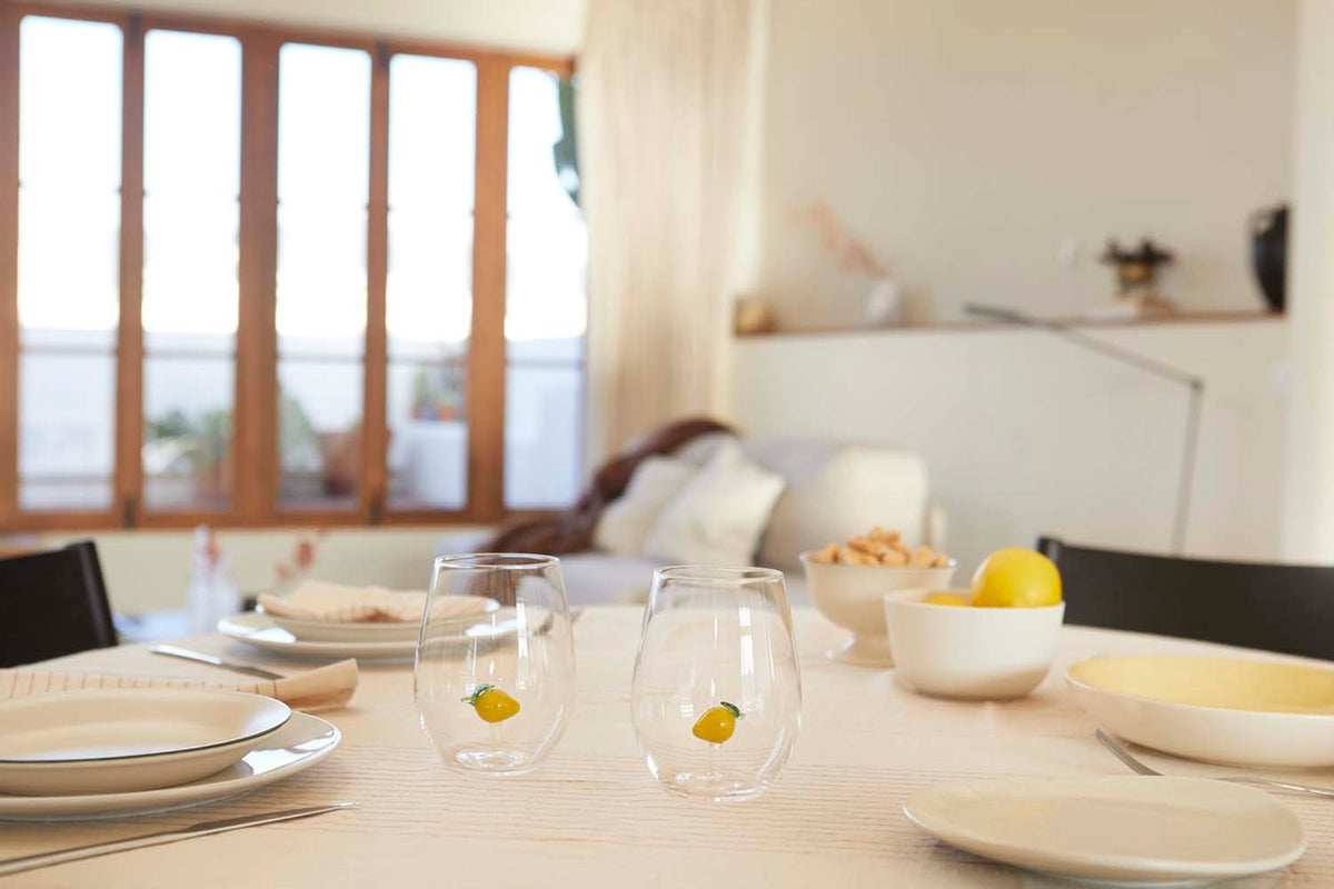 Dricksglas Botanical, Citron, set med 2
