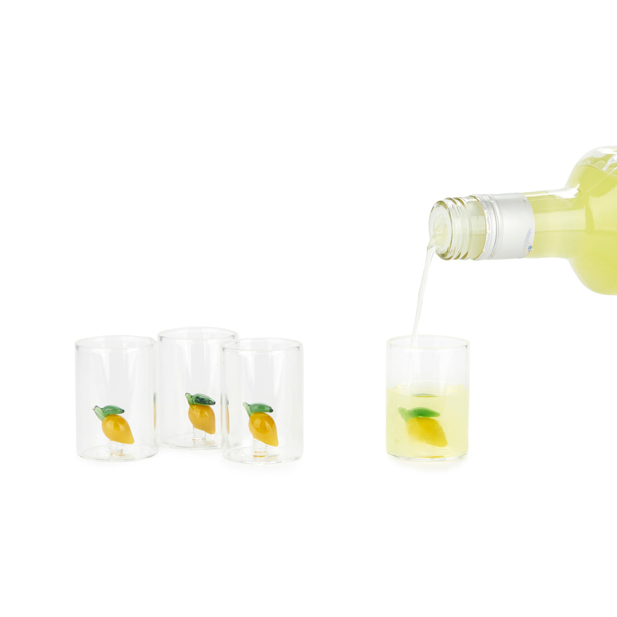 Shotsglas Botanical, Citron, set med 4