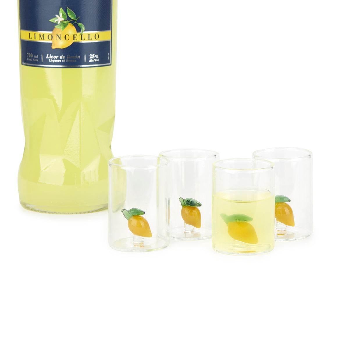 Shotsglas Botanical, Citron, set med 4