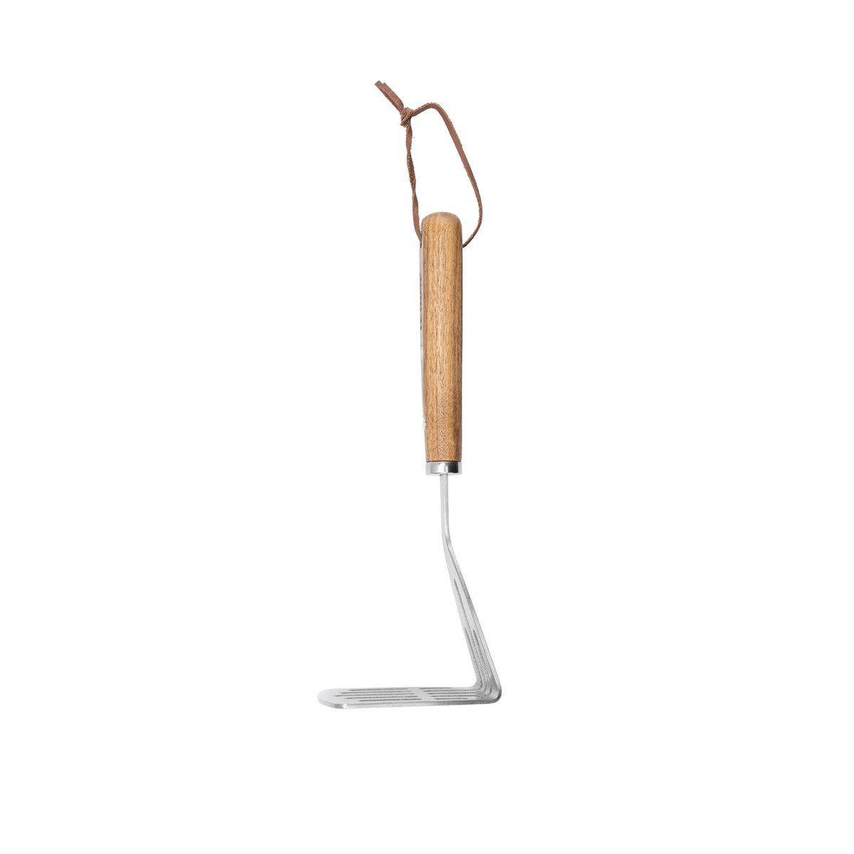 Heirol Potatisstöt Stekspade Rostfri Stål och Bokträ