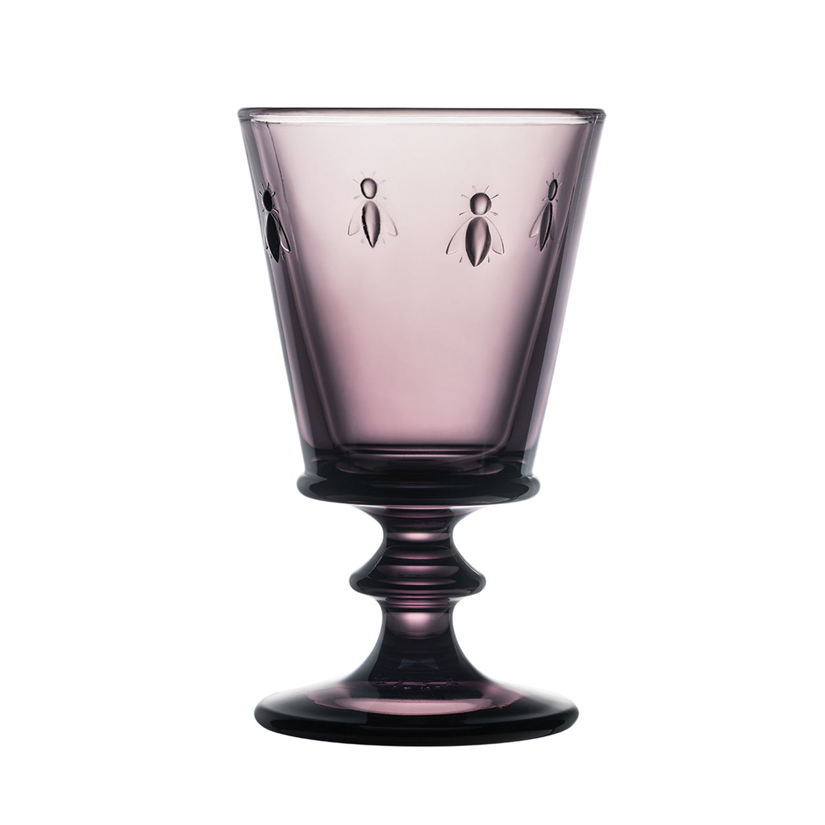 La Rochère Vinglas Abeille Aubergine 6 st
