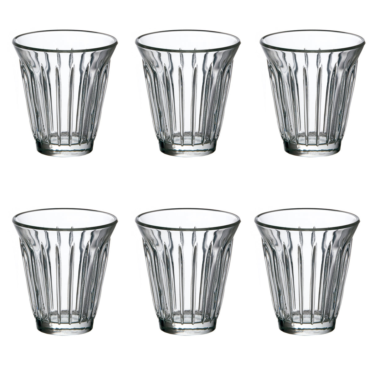 La Rochère Vattenglas Zinc 6 st