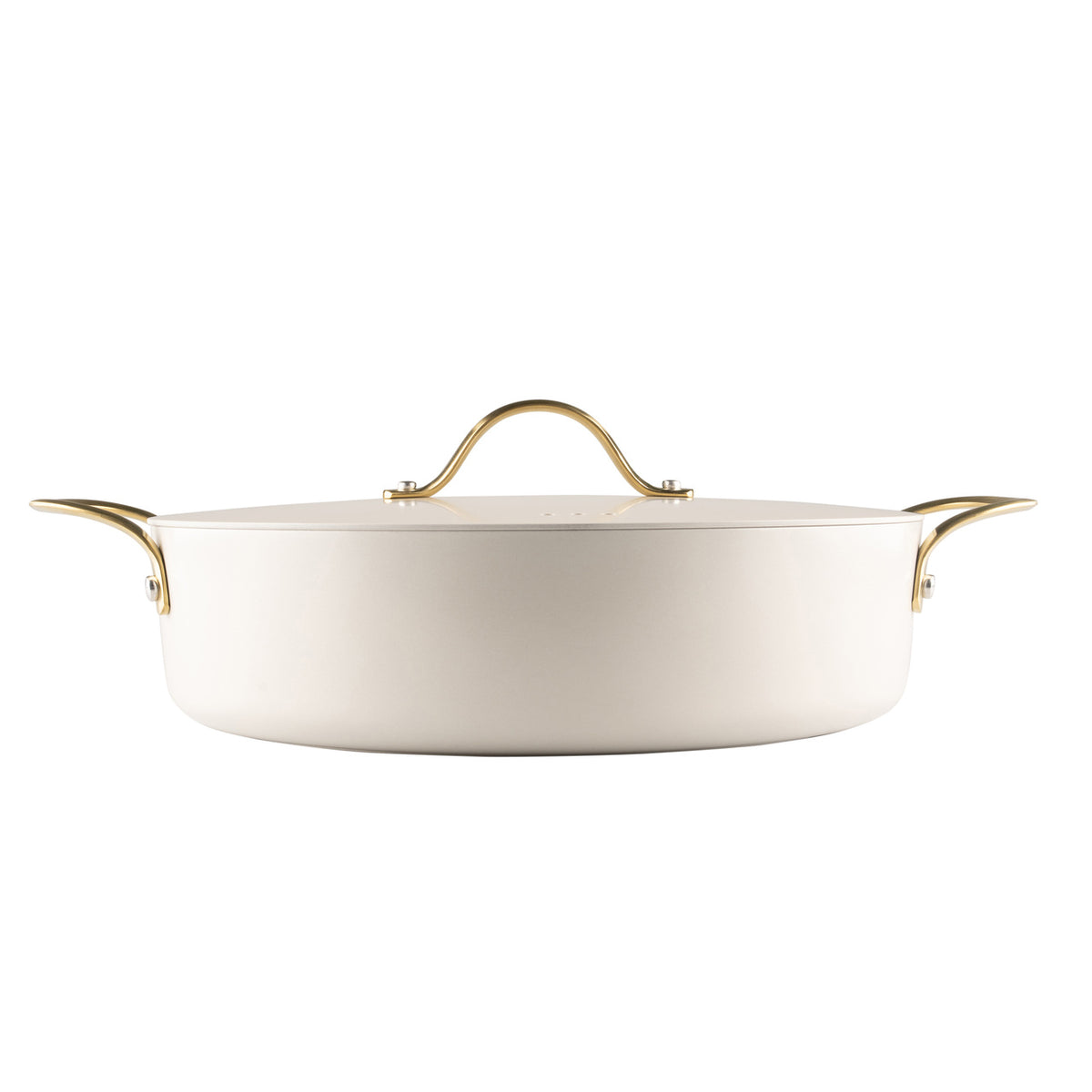 Heirol Gryta med Lock Royal Pearl 28 cm, 4,1 liter