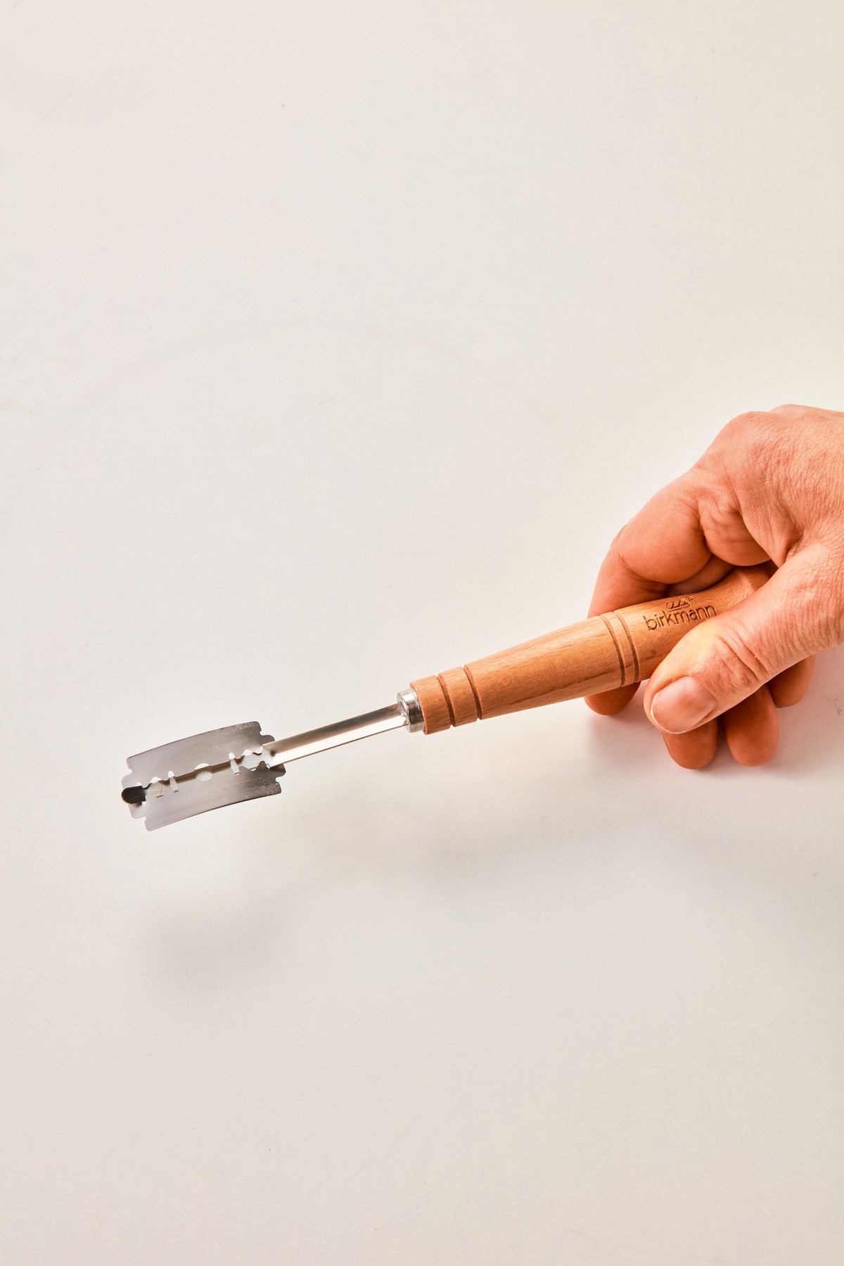 Birkmann Snittkniv 19 cm i Bokträ och fem extrablad