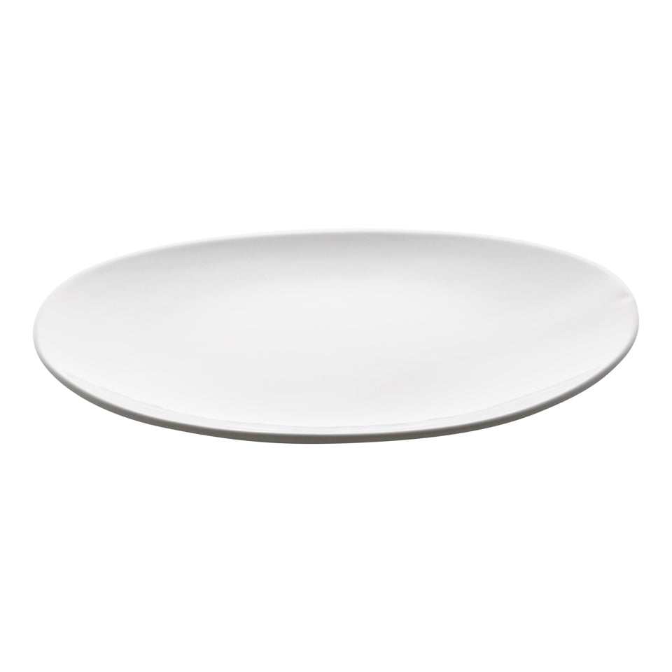 Cookplay Shell middagstallrik glaserad vit 27,5x28,5x4cm