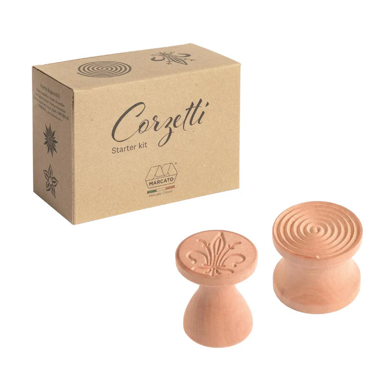 Marcato Corzetto starter kit, Pastaformare och stämplar