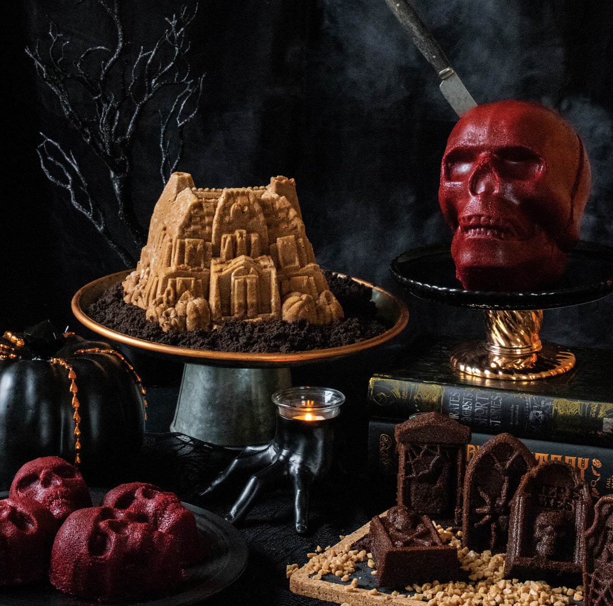 *Nordic Ware Tombstone Cakelet Pan
