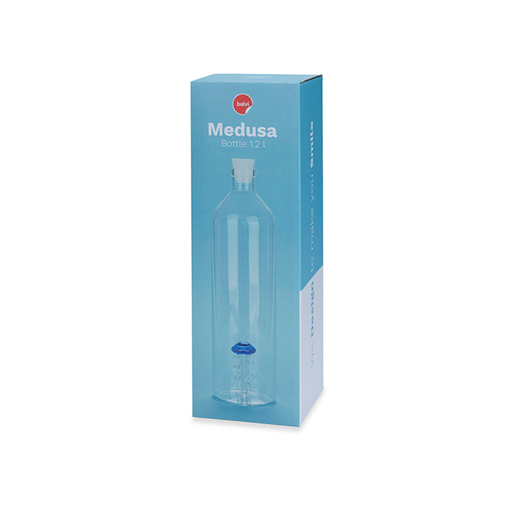 Flaska Atlantis, Medusa, 1,2l, Borosilikatglas