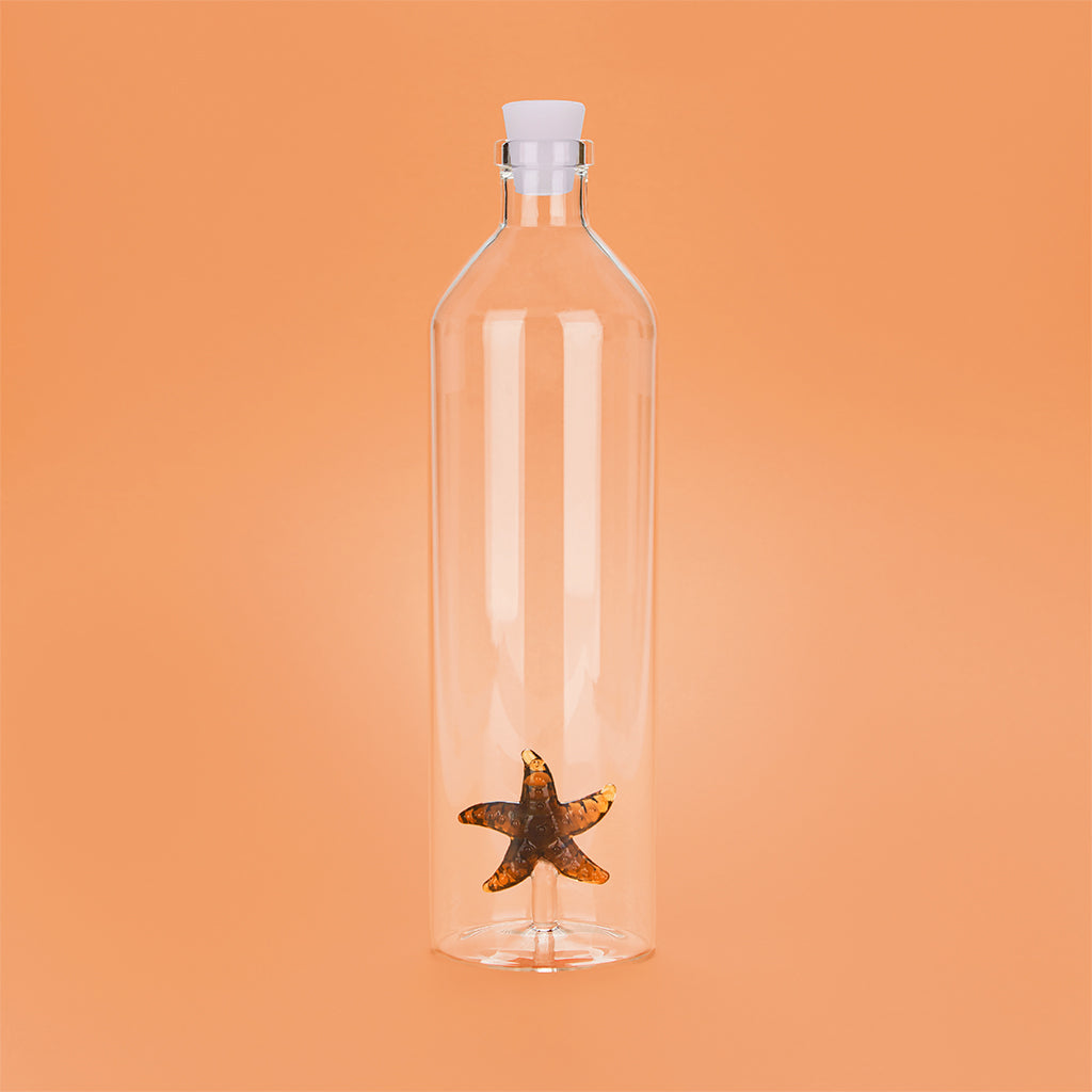 Flaska Atlantis, Sjöstjärna 1,2l, Borosilikatglas