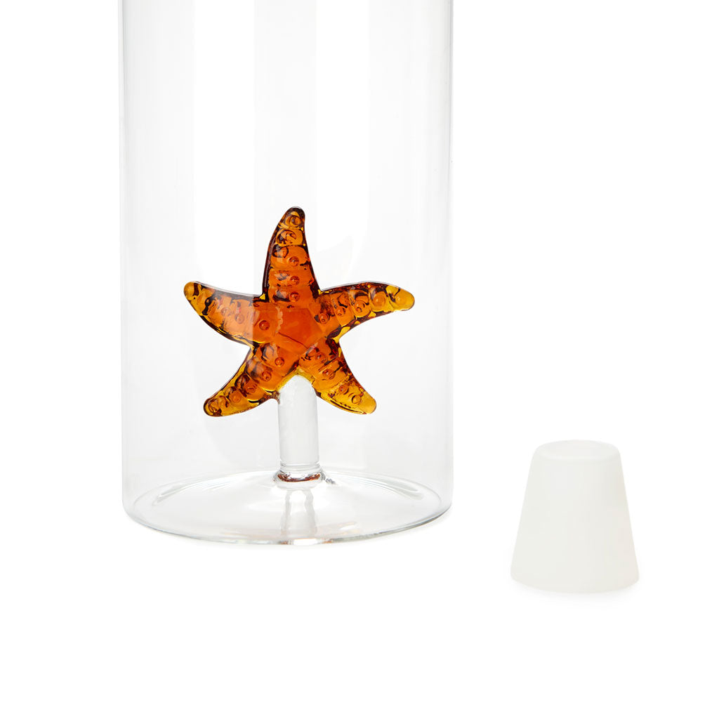 Flaska Atlantis, Sjöstjärna 1,2l, Borosilikatglas