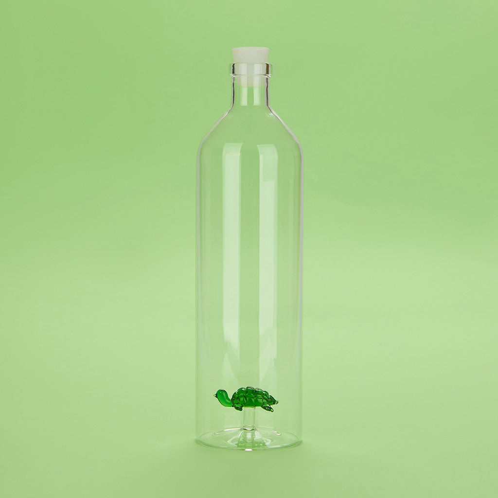 Flaska Atlantis, Sköldpadda 1,2l, Borosilikatglas