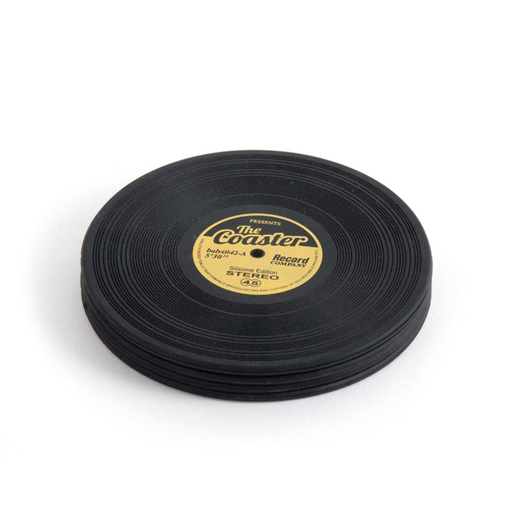 Glasunderlägg Vinyl, set om 4
