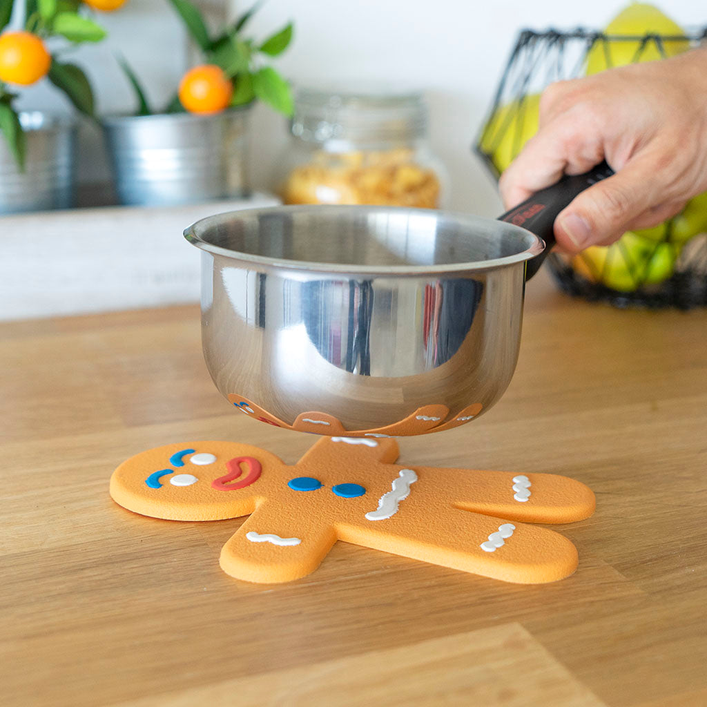 Grytunderlägg Pepparkaksgubbe