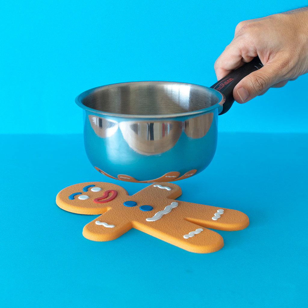Grytunderlägg Pepparkaksgubbe